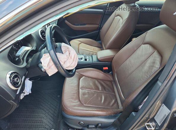 WAUTPBFF1GA066185 2016 AUDI A3 Gray წინა სალონის ხედი
