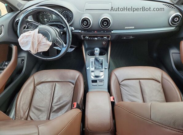WAUTPBFF1GA066185 2016 AUDI A3 Gray წინა პანელის ხედი