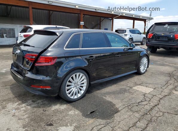 WAUTPBFF1GA109925 2016 AUDI A3 Black უკანა მარჯვენა