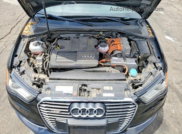 WAUTPBFF1GA109925 2016 AUDI A3 Black უკანა სალონის ხედი