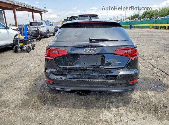 WAUTPBFF1GA109925 2016 AUDI A3 Black უკანა ხედი