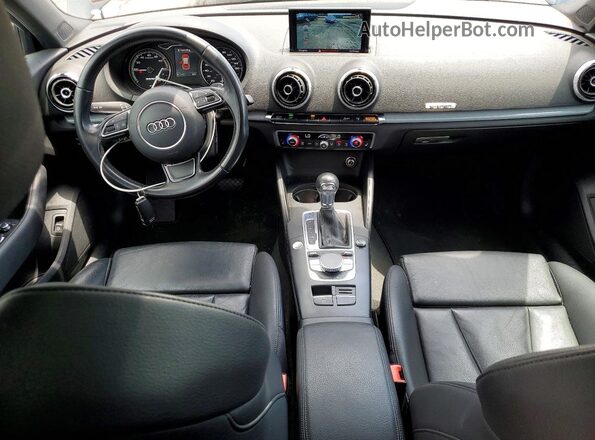 WAUTPBFF1GA109925 2016 AUDI A3 Black წინა პანელის ხედი