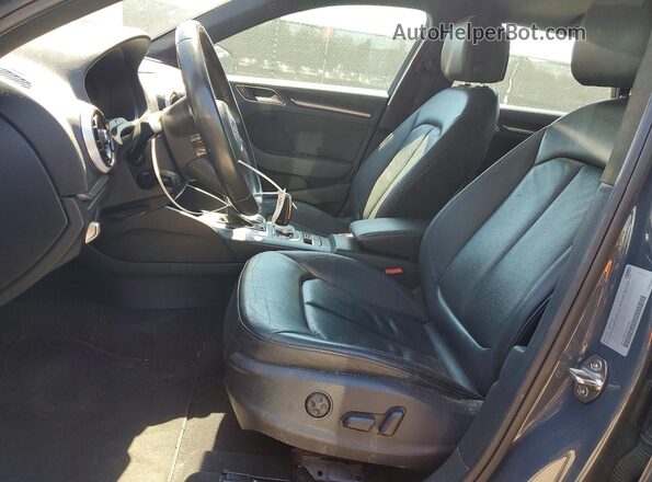 WAUTPBFF5HA047754 2017 AUDI A3 Gray Widok wnętrza z przodu