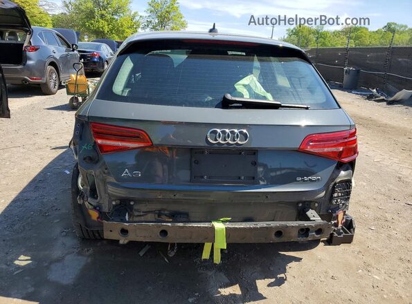 WAUTPBFF5HA047754 2017 AUDI A3 Gray Widok z tyłu