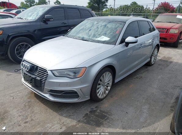 WAUTPBFF6GA035143 2016 AUDI A3 Silver Առջևի ձախ երեք քառորդ տեսարան