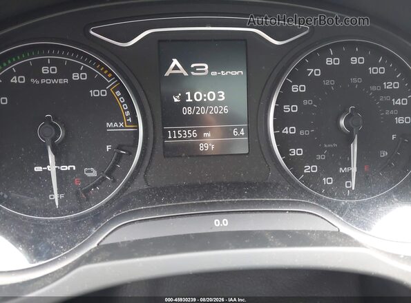 WAUTPBFF6GA035143 2016 AUDI A3 Silver Սալոնի 360 աստիճան տեսք