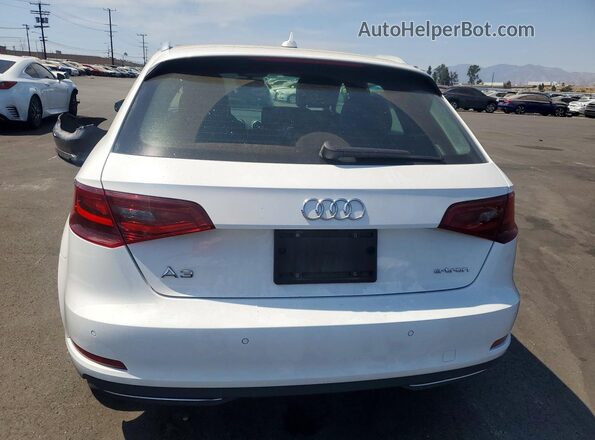 WAUTPBFF6GA129152 2016 AUDI A3 White Հետևի տեսք