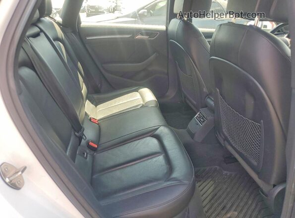 WAUTPBFF6GA129152 2016 AUDI A3 White Հետևի նստատեղերի տեսք
