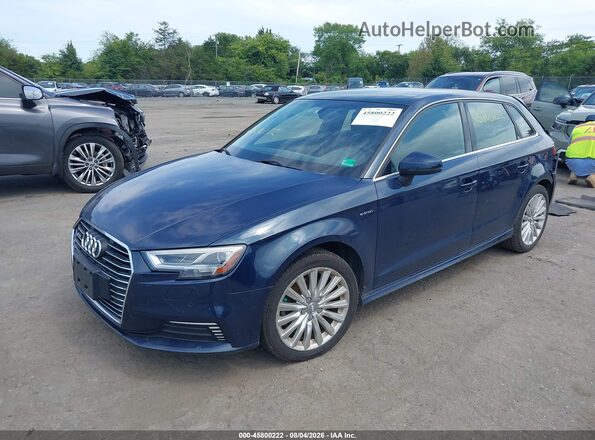 WAUTPBFF8HA074639 2017 AUDI A3 Blue Front left