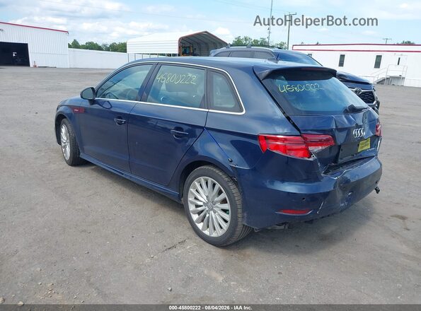 WAUTPBFF8HA074639 2017 AUDI A3 Blue Rear left