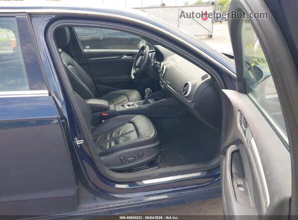 WAUTPBFF8HA074639 2017 AUDI A3 Blue Front interior view