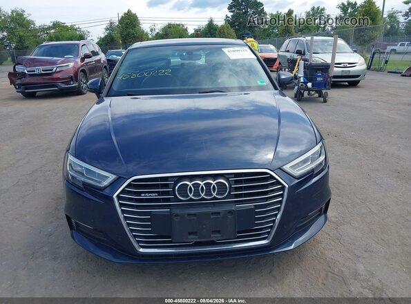 WAUTPBFF8HA074639 2017 AUDI A3 Blue Instrument cluster view