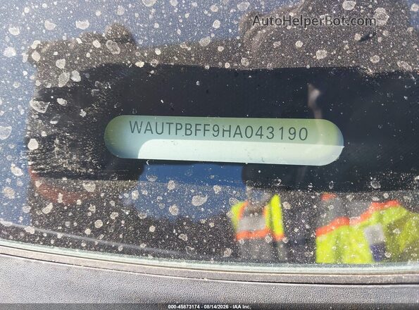 WAUTPBFF9HA043190 2017 AUDI A3 Silver Widok komory silnika