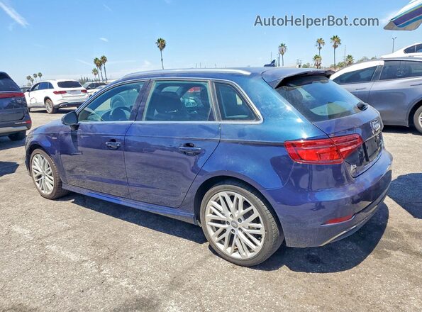 WAUTPBFF9JA096025 2018 AUDI A3 Blue Tył prawy