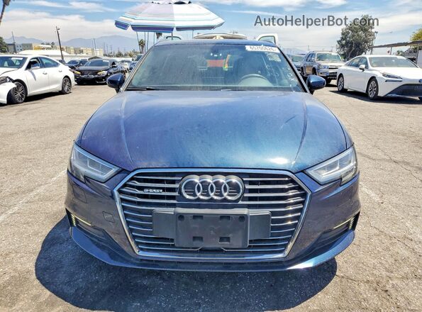 WAUTPBFF9JA096025 2018 AUDI A3 Blue Widok z tyłu