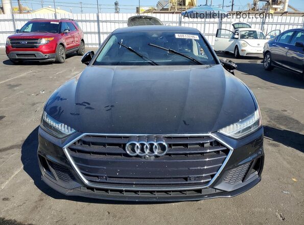 WAUU2AF2XKN032953 2019 AUDI A7 Black Front view