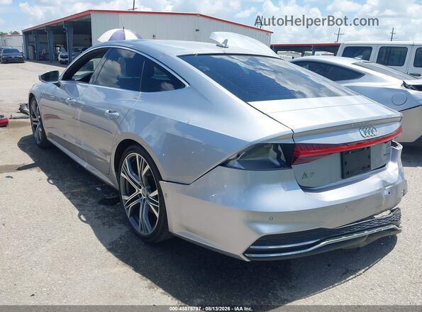 WAUV2AF20KN131463 2019 AUDI A7 Серебряный Задняя левая четверть