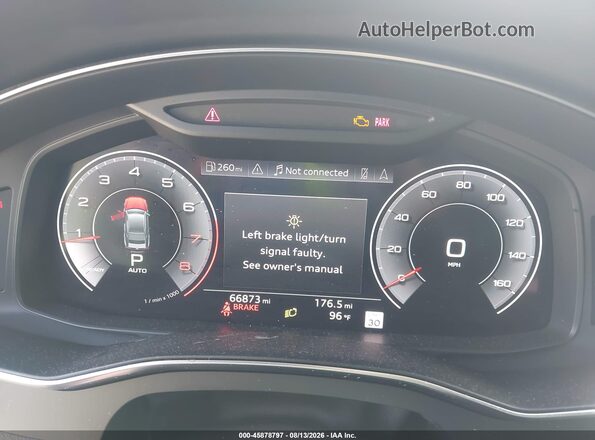 WAUV2AF20KN131463 2019 AUDI A7 Серебряный Вид задних сидений