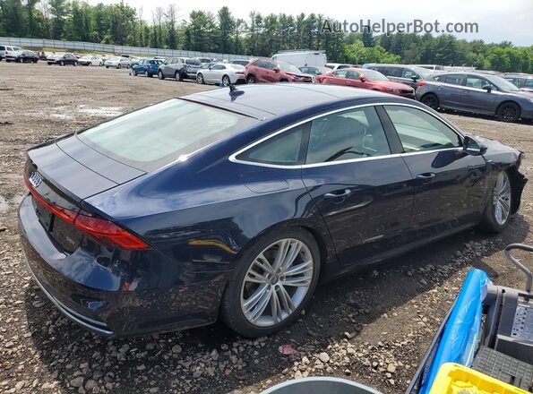 WAUV2AF21KN092091 2019 AUDI A7 Синий Задняя правая четверть