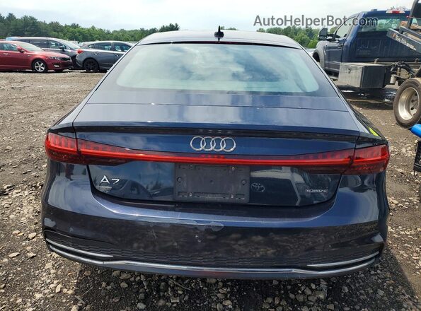 WAUV2AF21KN092091 2019 AUDI A7 Синий Вид сзади