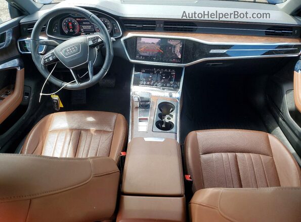 WAUV2AF21KN092091 2019 AUDI A7 Синий Вид панели приборов