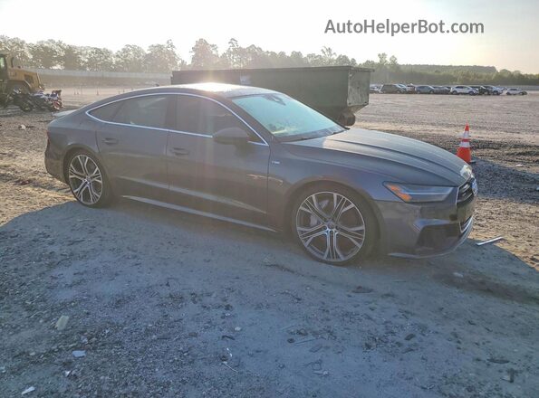 WAUV2AF22KN101588 2019 AUDI A7 Gray წინა მარჯვენა