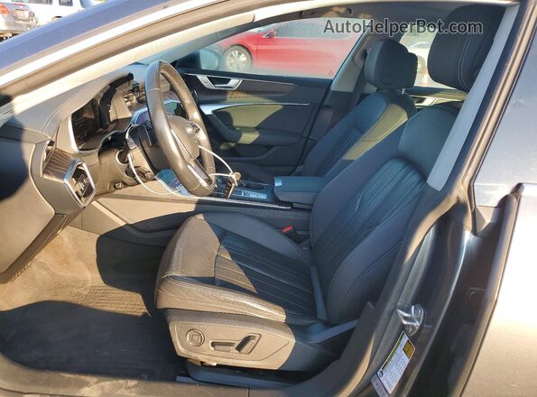 WAUV2AF22KN101588 2019 AUDI A7 Gray წინა სალონის ხედი