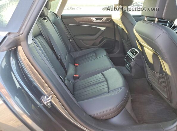 WAUV2AF22KN101588 2019 AUDI A7 Gray უკანა სავარძლების ხედი