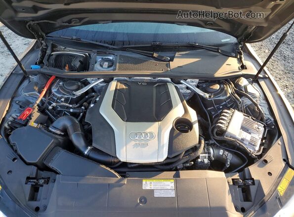 WAUV2AF22KN101588 2019 AUDI A7 Gray უკანა სალონის ხედი