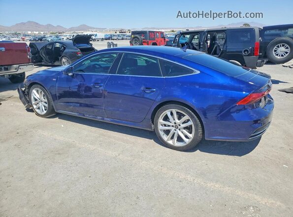 WAUV2AF26MN070171 2021 AUDI A7 Blue Rear left