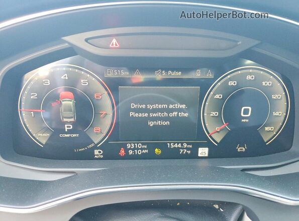 WAUV2BF28PN087807 2023 AUDI A7 Черный Вид щитка приборов