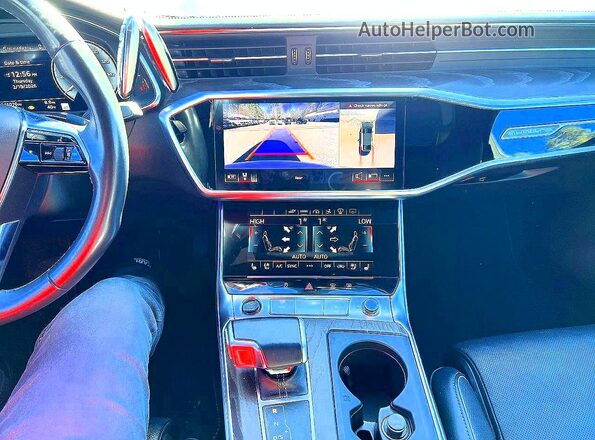 WAUVPBF22MN083202 2021 AUDI A7 White Вид щитка приладів