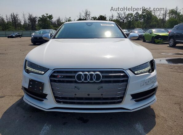WAUW2AFC0GN073519 2016 AUDI S7 White Front view