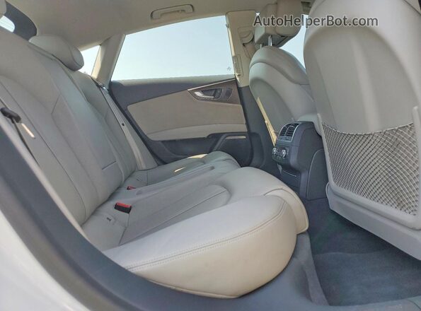 WAUW2AFC0GN073519 2016 AUDI S7 White Rear seats view