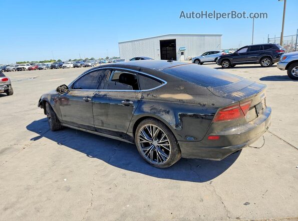 WAUW2AFC1HN058044 2017 AUDI A7 Black Rear left