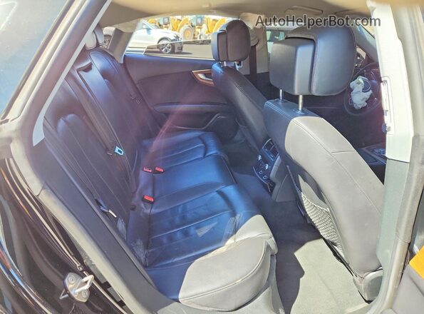 WAUW2AFC1HN058044 2017 AUDI A7 Black Rear seats view