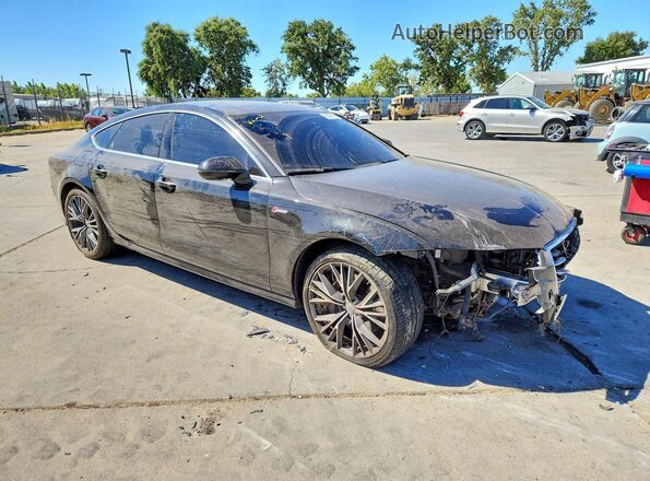 WAUW2AFC1HN058044 2017 AUDI A7 Black Front right