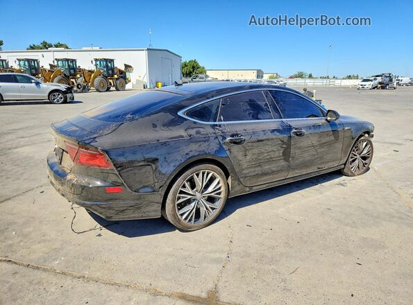 WAUW2AFC1HN058044 2017 AUDI A7 Black Rear right