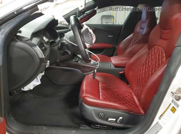 WAUW2AFCXGN031729 2016 AUDI S7 White Widok wnętrza z przodu