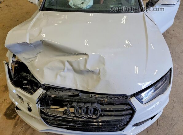 WAUW2AFCXGN031729 2016 AUDI S7 White Widok wnętrza z tyłu