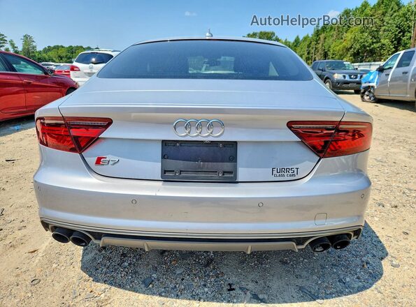 WAUW2BFC8GN020282 2016 AUDI S7 Серебряный Вид сзади