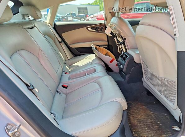 WAUW2BFC8GN020282 2016 AUDI S7 Серебряный Вид задних сидений