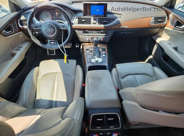 WAUW2BFC8GN020282 2016 AUDI S7 Серебряный Вид панели приборов