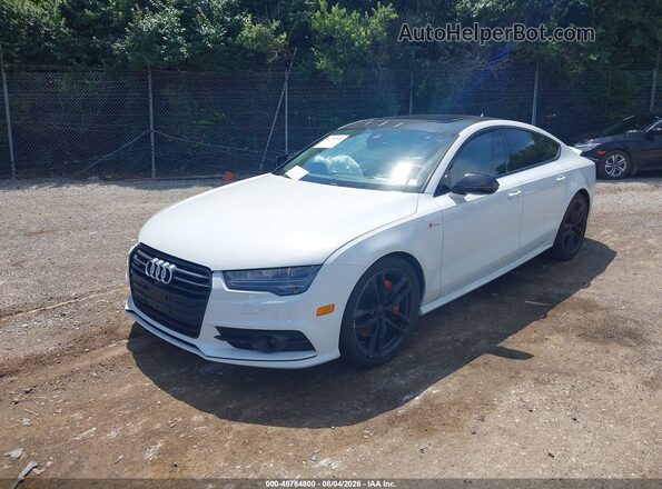 WAUW3AFC8HN077266 2017 AUDI A7 White Front left