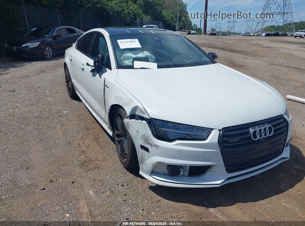 WAUW3AFC8HN077266 2017 AUDI A7 White Front view
