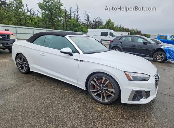 WAUW4GF5XRN000515 2024 AUDI S5 Белый Передняя правая четверть