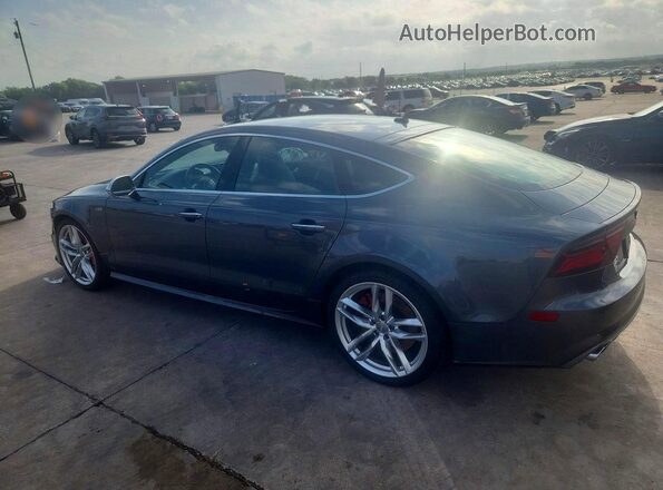 WAUWFAFC2HN118580 2017 AUDI S7 Gray Tył lewy