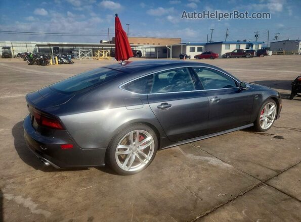 WAUWFAFC2HN118580 2017 AUDI S7 Gray Tył prawy