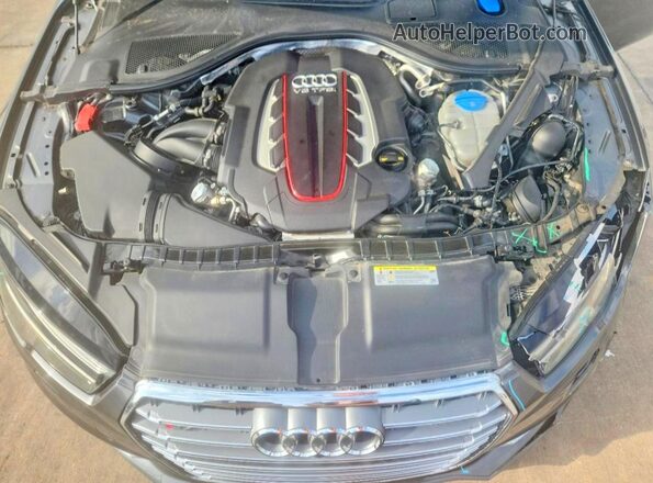 WAUWFAFC2HN118580 2017 AUDI S7 Gray Widok wnętrza z tyłu