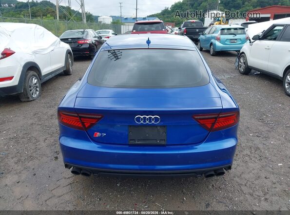 WAUWFAFC6HN040868 2017 AUDI S7 Blue 